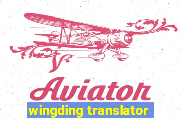 wingding translator